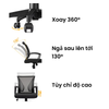 Ghế lưới văn phòng chân xoay FUMAX |GVP03BL| LMT Decor