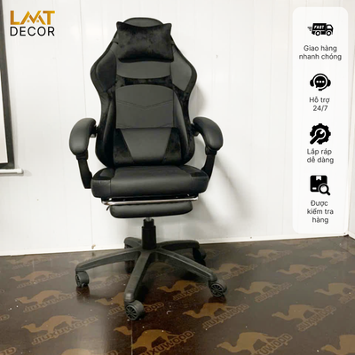 Ghế Gaming LMT Decor – Đỉnh Cao Tiện Nghi, Bảo Vệ Sức Khỏe Game Thủ