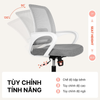 Ghế Văn Phòng Neo Chai Thiết Kế Công Thái Học, Lưng Lưới |GVP05GR| LMT Decor