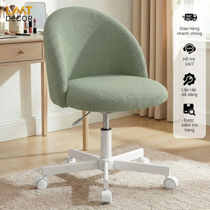 Ghế Teddy LMT Decor – Mảnh Ghép Hoàn Hảo Cho Góc Làm Việc "Chill" Đúng Chất Hàn Quốc