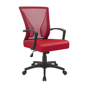 Ghế lưới văn phòng chân xoay FUMAX |GVP03RE| LMT Decor