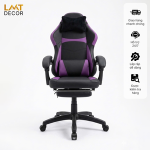 Ghế Gaming LMT Decor – Đỉnh Cao Tiện Nghi, Bảo Vệ Sức Khỏe Game Thủ