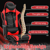 Ghế Gaming  Massage Cao cấp Ngả 170° |GAM02RE| LMT Decor